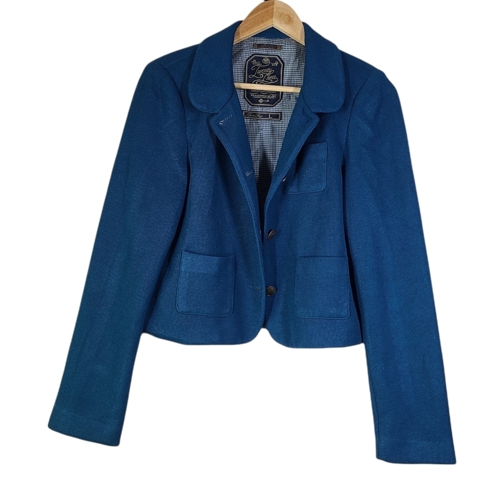 Twenty Three by Miss America Blue Blazer Large